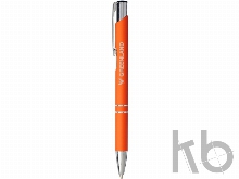 Ручка металлическая шариковая «Moneta» с антискользящим покрытием