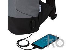 Противокражный рюкзак «Cover» для ноутбука 15’’ из переработанного пластика RPET