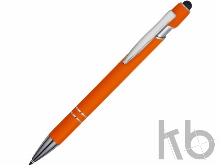 Ручка-стилус металлическая шариковая «Sway» soft-touch