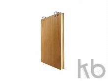 Блокнот/скетчбук А5 из Дуба на разъемных кольцах