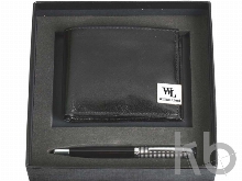 Набор: портмоне, ручка шариковая