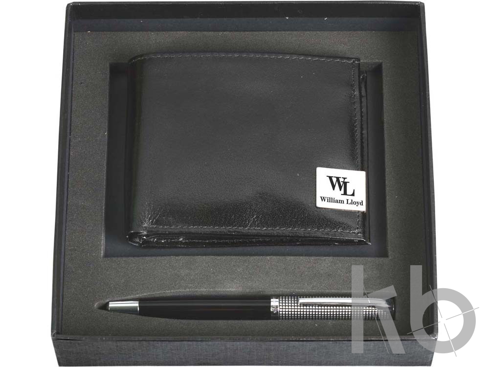 Набор: портмоне, ручка шариковая