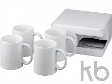 Набор из 4 керамических кружек