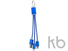 Кабель-брелок micro USB, USB-C и Lightning