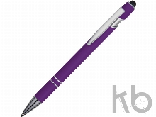 Ручка-стилус металлическая шариковая «Sway» soft-touch