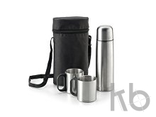 Набор: термос, 2 кружки