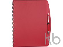 PP notebook with ballpen