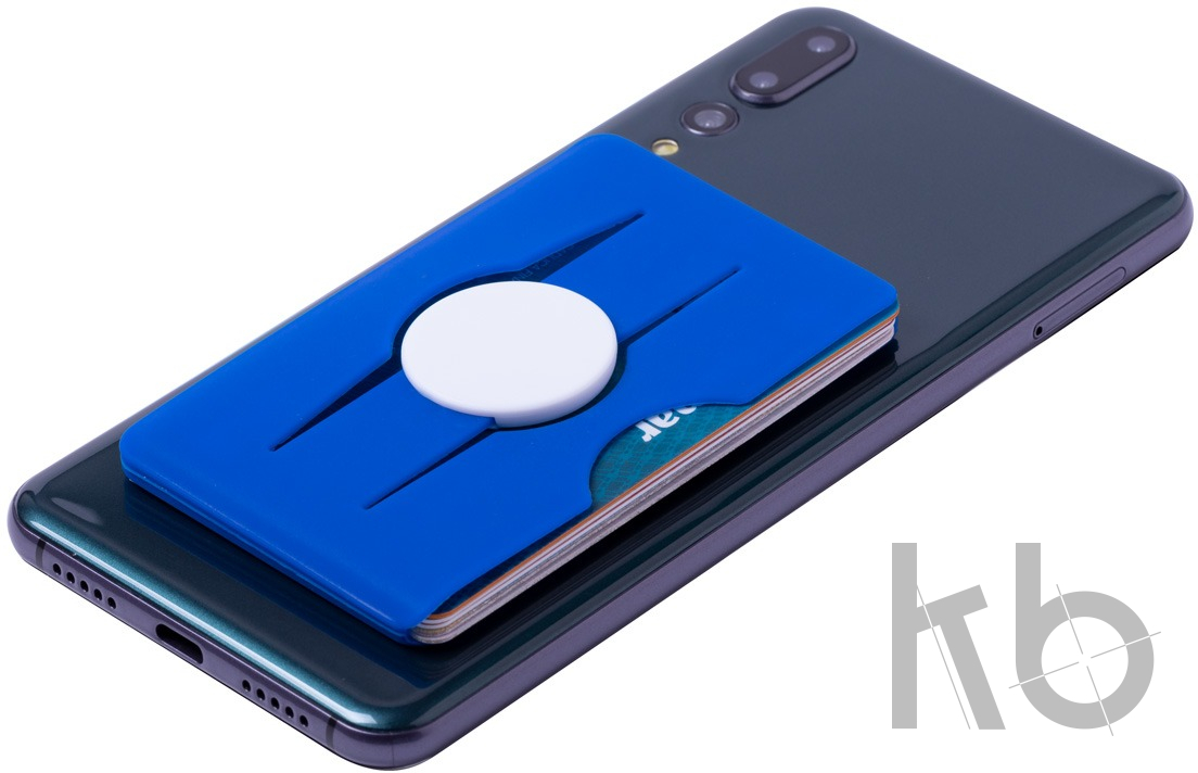 Футляр для кредитных карт с держателем для мобильного телефона