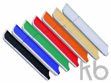 USB 2.0- флешка на 64 Гб с оригинальным двухцветным корпусом