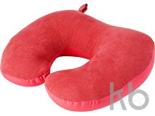 Suede travel pillow