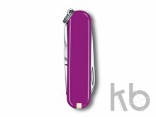 Нож-брелок Classic SD Colors «Tasty Grape», 58 мм, 7 функций