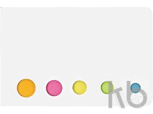 Cardboard sticky note holder