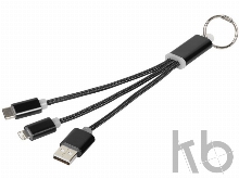 Кабель для зарядки «Metal» 3-в-1