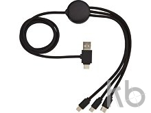 Зарядный кабель 5-в-1 «Gleam» с подсветкой 