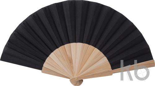 Wooden hand fan