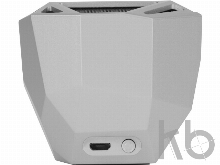 Портативная колонка «Geo», синяя подсветка