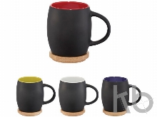 Керамическая кружка с универсальной подставкой «Hearth»