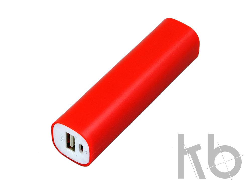 Внешний аккумулятор «Digi» прямоугольной формы, 2200 mAh