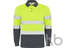 Рубашка поло со светоотражающими полосами «Polaris» с длинным рукавом, мужская