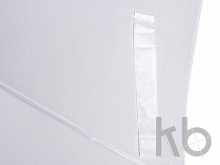 Зонт-трость Reviver  с куполом из переработанного пластика