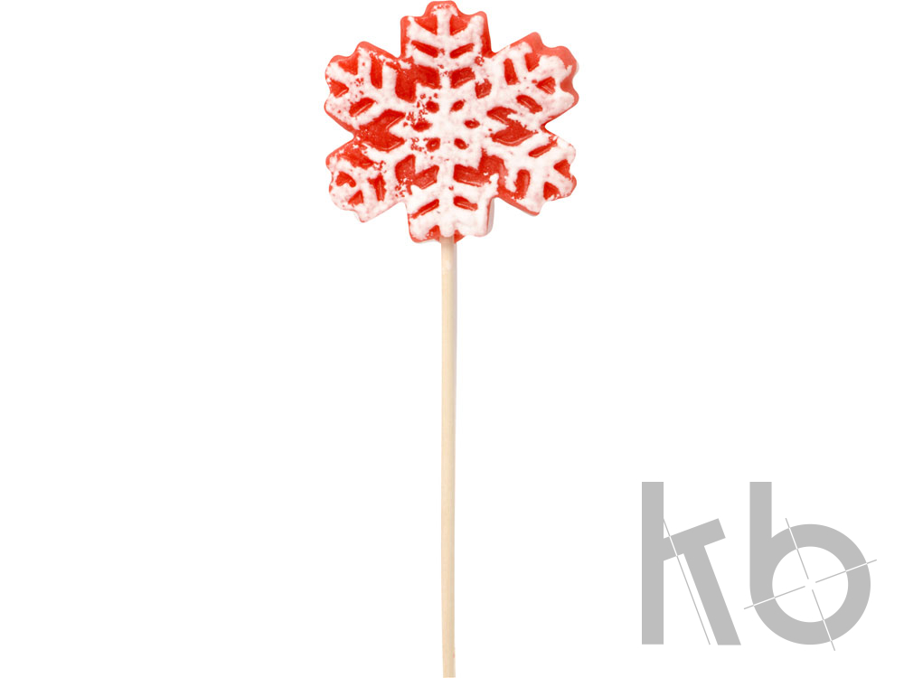 Леденец на палочке «Снежинка»