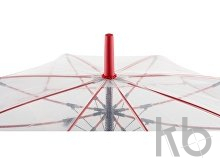 Зонт-трость «Pure» с прозрачным куполом