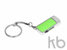 USB 2.0- флешка на 32 Гб с выдвижным механизмом и мини чипом