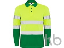 Рубашка поло со светоотражающими полосами «Polaris» с длинным рукавом, мужская