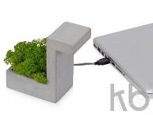 Настольная лампа из бетона «Blok Lamp»