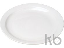 Porcelain plate with 23,5 cm diameter