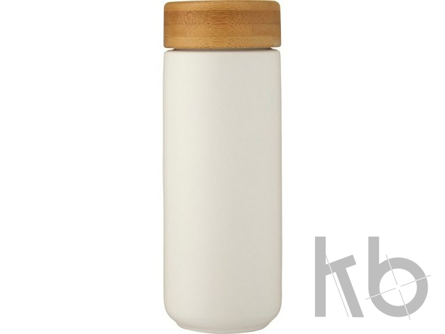 Керамическая кружка «Lumi» с бамбуковой крышкой