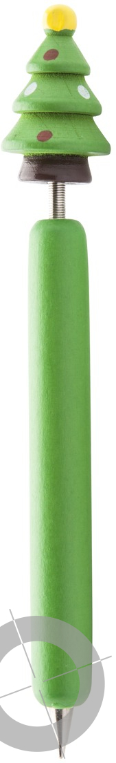 cartoon pen, Christmas tree