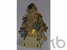 Декоративная фигура «Ель» с электрической свечой