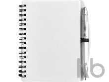 PP notebook with ballpen