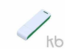 USB 2.0- флешка на 64 Гб с оригинальным двухцветным корпусом