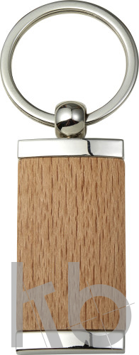 Metal and wooden key holder