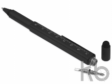 Ручка-стилус металлическая шариковая «Tool» с уровнем и отверткой