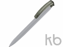 Ручка пластиковая шариковая трехгранная «Trinity K transparent Gum» soft-touch