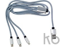 Nylon charging cable