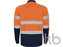 Рубашка поло со светоотражающими полосами «Polaris» с длинным рукавом, мужская