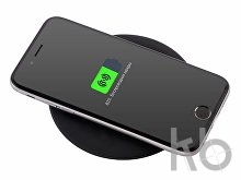 Беспроводное зарядное устройство с подсветкой логотипа «Moon spot», 10 Вт