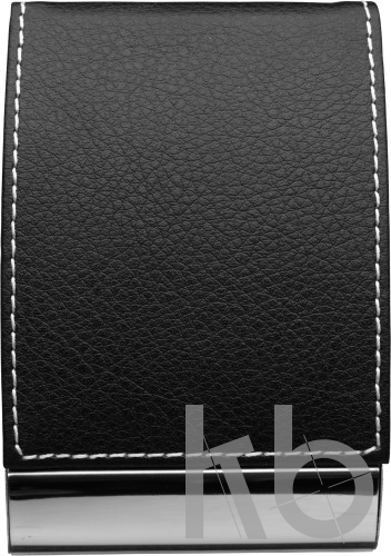 Metal business card holder