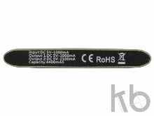 Портативное зарядное устройство «Мун», 4400 mAh