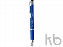 Ручка металлическая шариковая «Moneta» с антискользящим покрытием