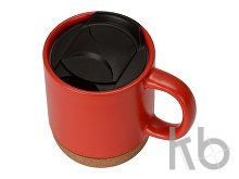 Кружка с пробковым дном и крышкой «Denpasar»