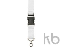 Polyester (300D) lanyard and key holder