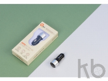 Адаптер автомобильный USB с функцией быстрой зарядки QC 3.0 «TraffIQ»