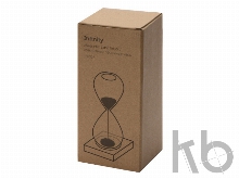 Песочные магнитные часы на деревянной подставке «Infinity»