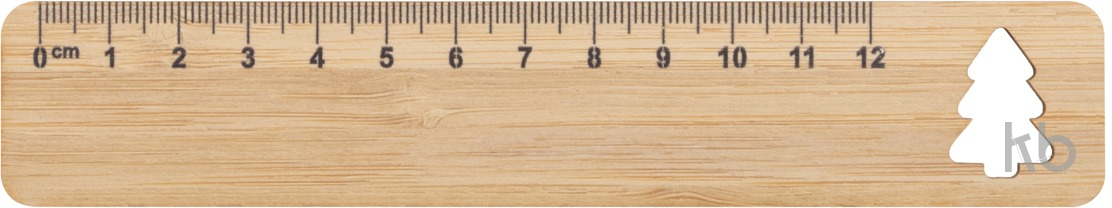 bamboo ruler, Christmas tree