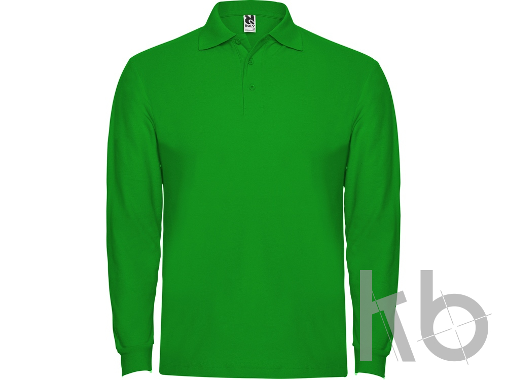 Рубашка поло «Estrella» мужская с длинным рукавом